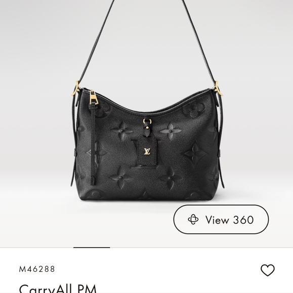 Sharp Louis Vuitton 2pc set Med leg. BLk leather bag - Picture 4 of 8